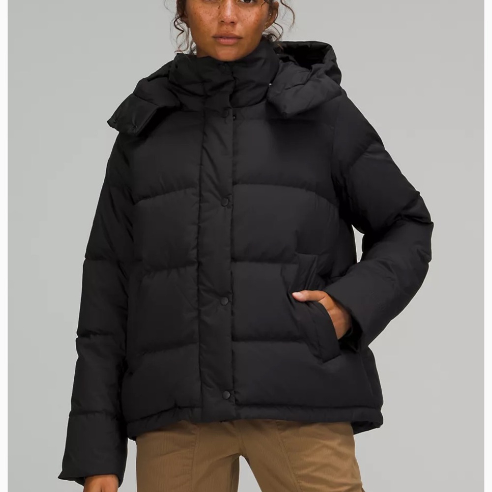 Black Wunder Puff Puffer Jacket